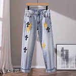 Chrome Hearts Denim Jeans For Men # 306760, cheap Chrome Hearts Jeans