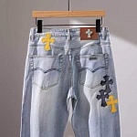 Chrome Hearts Denim Jeans For Men # 306760, cheap Chrome Hearts Jeans