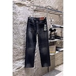 Chrome Hearts Jeans For Men # 306784, cheap Chrome Hearts Jeans