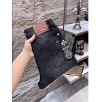 Chrome Hearts Jeans For Men # 306784, cheap Chrome Hearts Jeans