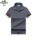 Hermes Short Sleeve Polo Shirts For Men # 306840, cheap Hermes T Shirts