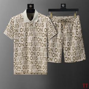 $65.00,Louis Vuitton Shirt Short Set For Men # 307085