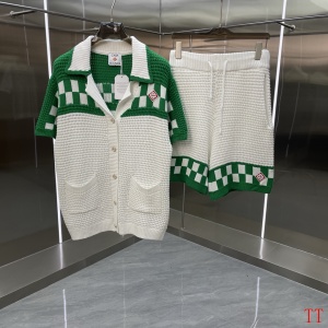 $87.00,Casablanca Kniited Shirt Short Set For Men # 307106