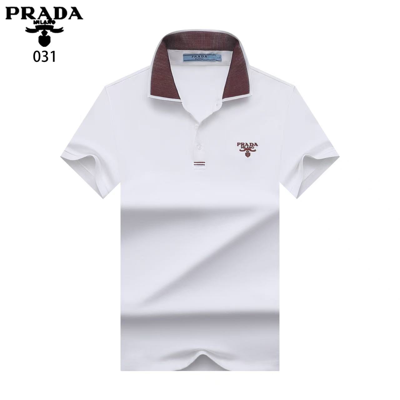 Prada Short Sleeve T Shirts For Men # 307016