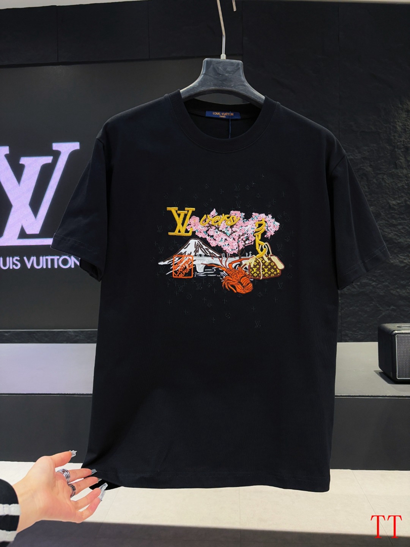 Louis Vuitton Short Sleeve T Shirts For Men # 307110