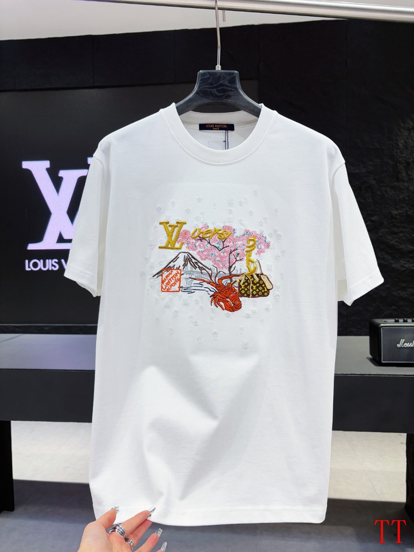 Louis Vuitton Short Sleeve T Shirts For Men # 307111