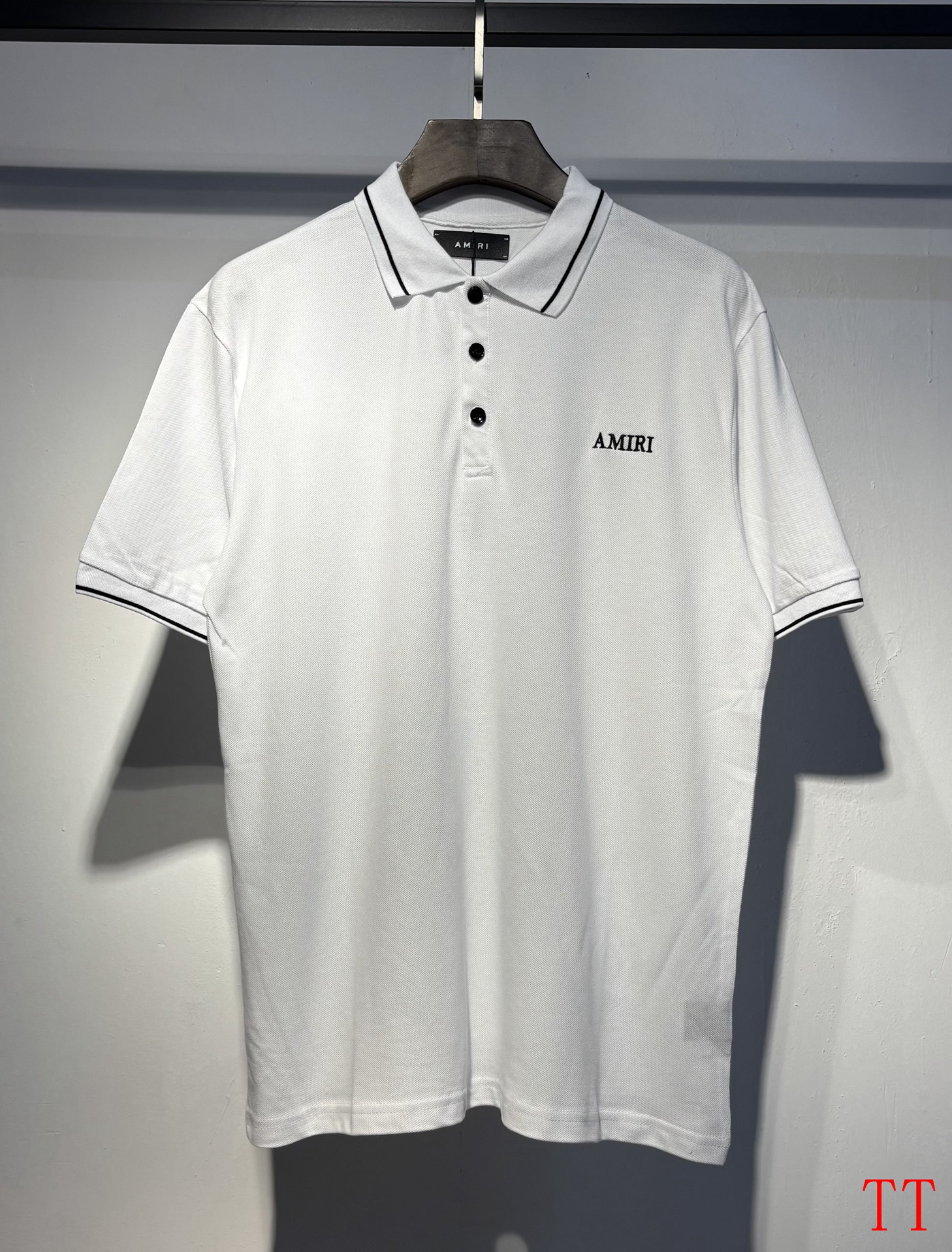 Amiri Short Sleeve Polo Shirts For Men # 307180