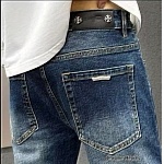 Chrome Hearts Jeans For Men # 307077, cheap Chrome Hearts Jeans