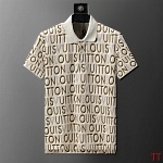 Louis Vuitton Shirt Short Set For Men # 307085, cheap LV Shirt Short Set