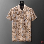 Louis Vuitton Shirt Short Set For Men # 307086, cheap LV Shirt Short Set