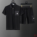 Moncler Shirt Short Set For Men # 307099, cheap Moncler Shirt Short