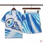 Casablanca Shirt Short Set For Men # 307103, cheap Casablanca