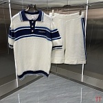 Casablanca Kniited Shirt Short Set For Men # 307104, cheap Casablanca