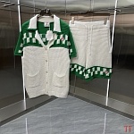 Casablanca Kniited Shirt Short Set For Men # 307106, cheap Casablanca
