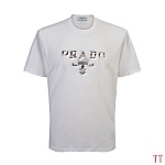Prada Short Sleeve T Shirts For Men # 307190, cheap Short Sleeved Prada
