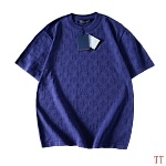 Louis Vuitton Knitted Short Sleeve Shirts For Men # 307375