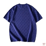 Louis Vuitton Knitted Short Sleeve Shirts For Men # 307375, cheap Short Sleeved