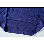 Louis Vuitton Knitted Short Sleeve Shirts For Men # 307375, cheap Short Sleeved