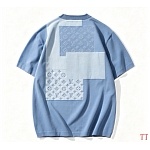Louis Vuitton Knitted Short Sleeve Shirts For Men # 307378, cheap Short Sleeved