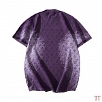 Louis Vuitton Knitted Short Sleeve Shirts For Men # 307379, cheap Short Sleeved