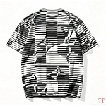 Louis Vuitton Knitted Short Sleeve Shirts For Men # 307381, cheap Short Sleeved